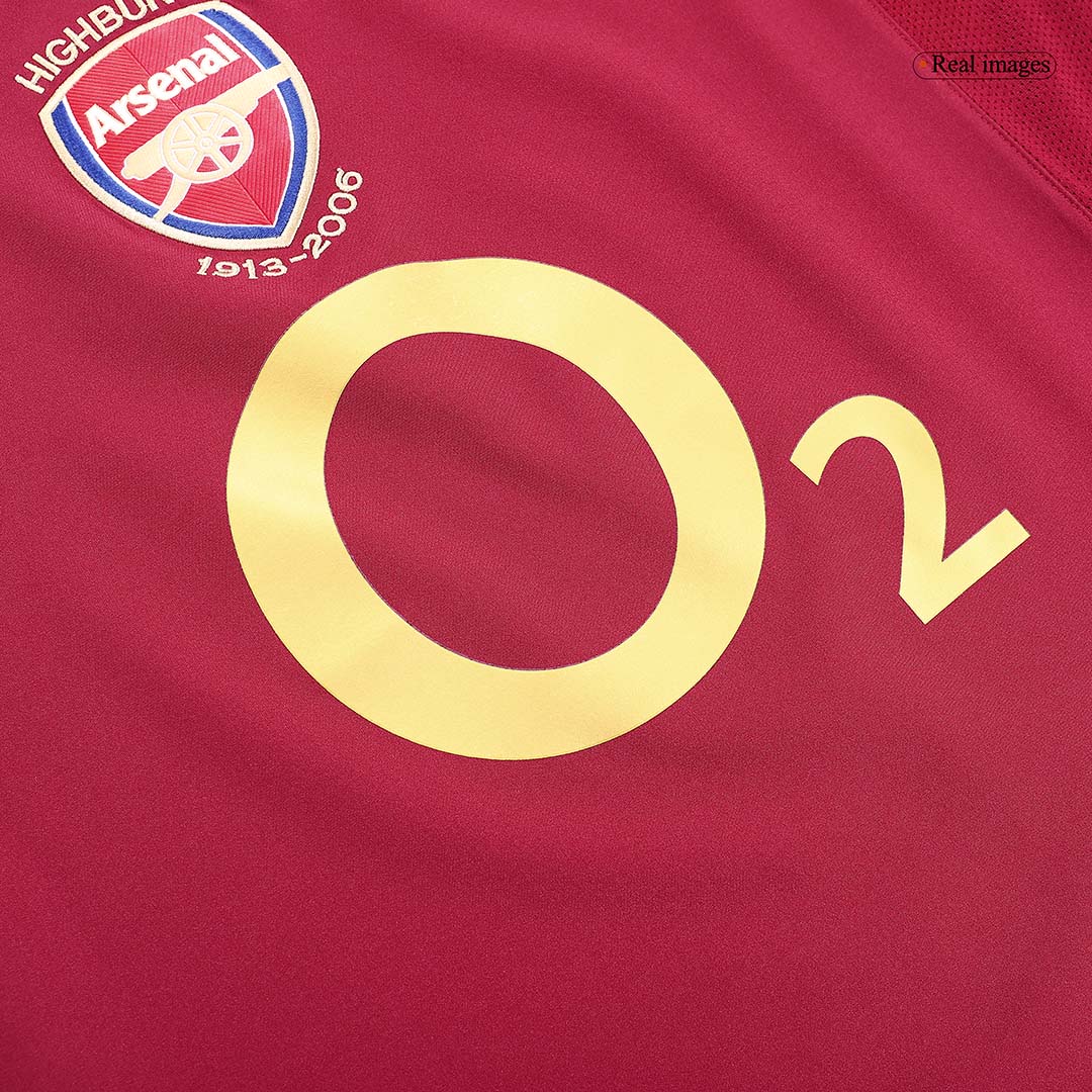 Retro BERGKAMP #10 2005/06 Arsenal Home Cheap Soccer Jersey Go Soccer World Shop