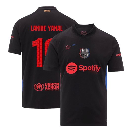 LAMINE YAMAL #19 Barcelona Away Cheap Soccer Jersey 2024/25 Go Soccer World Shop