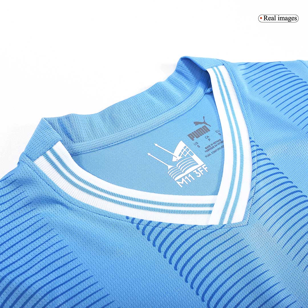 Manchester City Home Cheap Soccer Jersey 2023/24 Go Soccer World Shop