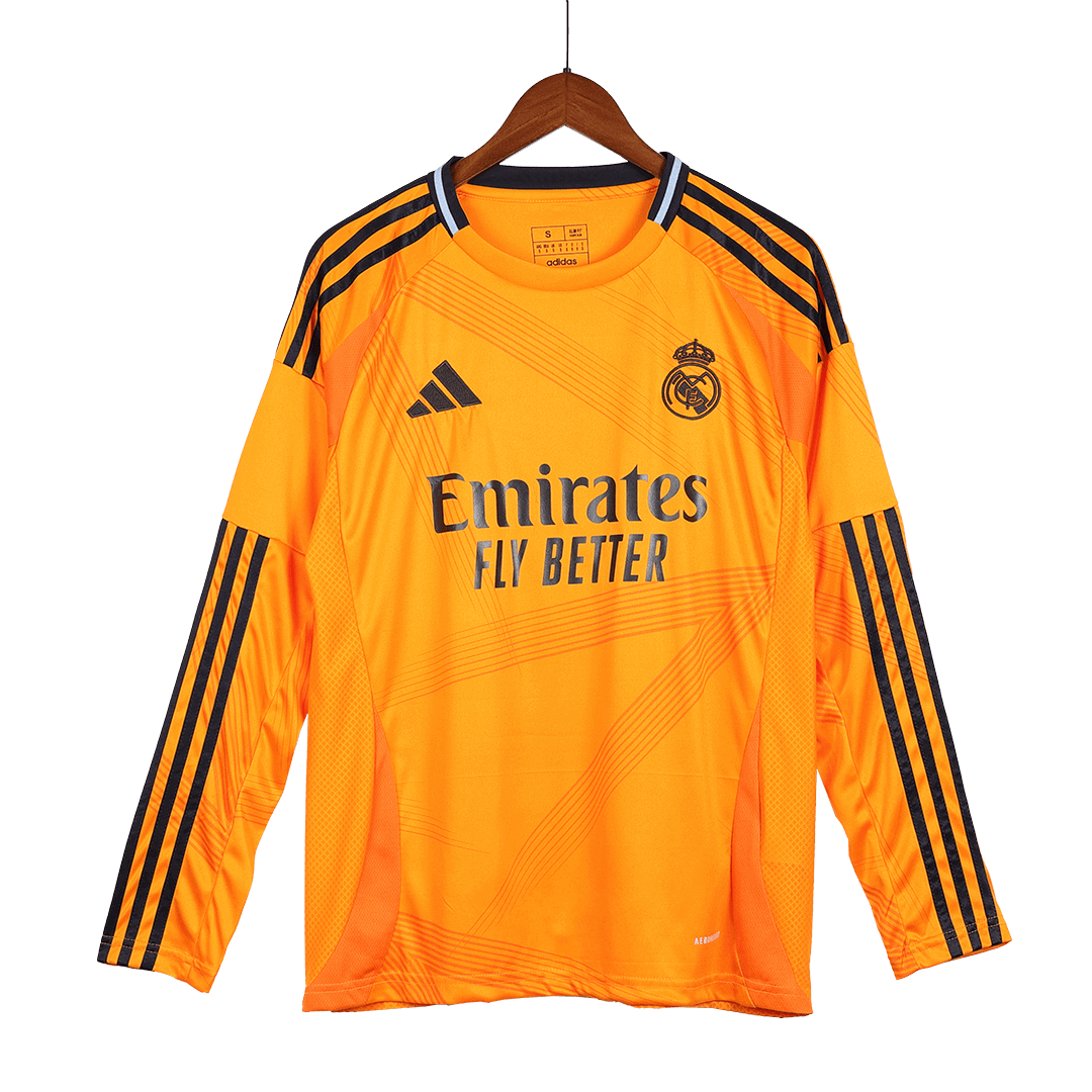 Real Madrid Away Long Sleeve Cheap Soccer Jersey 2024/25 Go Soccer World Shop