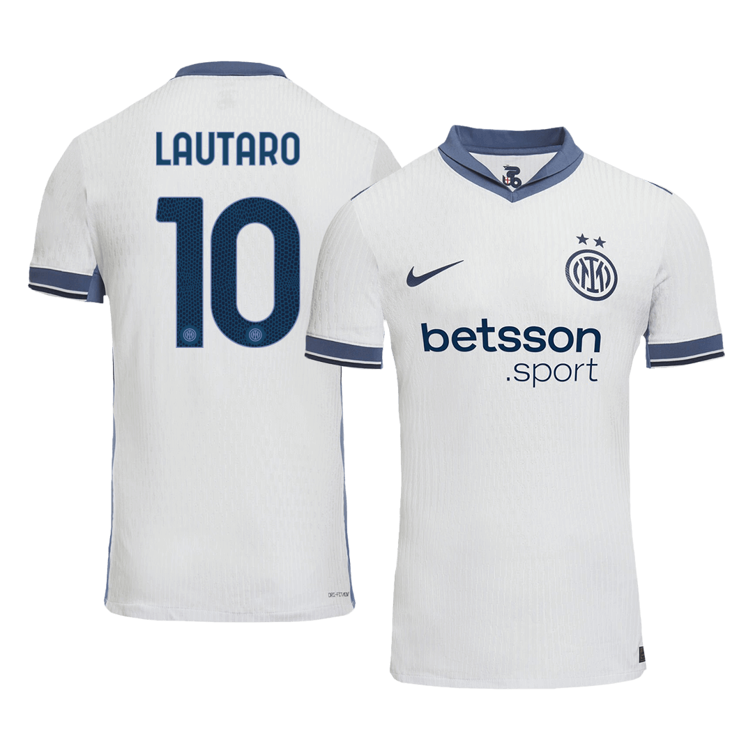 Player Version LAUTARO #10 Inter Milan Away Cheap Soccer Jersey 2024/25 Go Soccer World Shop
