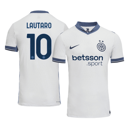 Player Version LAUTARO #10 Inter Milan Away Cheap Soccer Jersey 2024/25 Go Soccer World Shop
