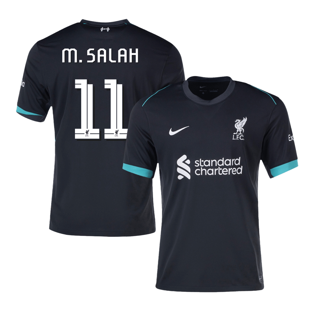 M.SALAH #11 Liverpool Away Cheap Soccer Jersey 2024/25 - UCL Go Soccer World Shop