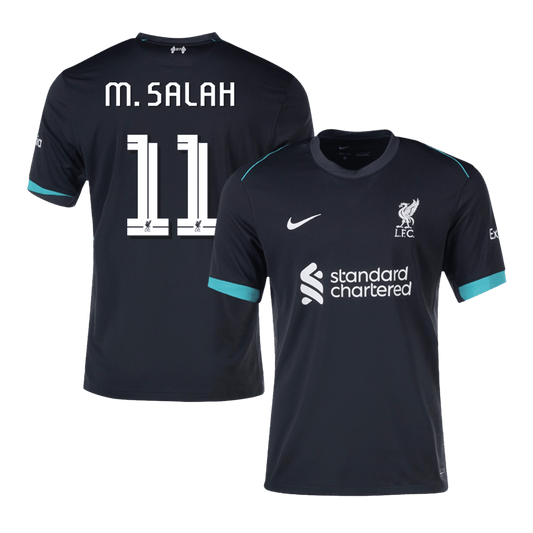 M.SALAH #11 Liverpool Away Cheap Soccer Jersey 2024/25 - UCL Go Soccer World Shop