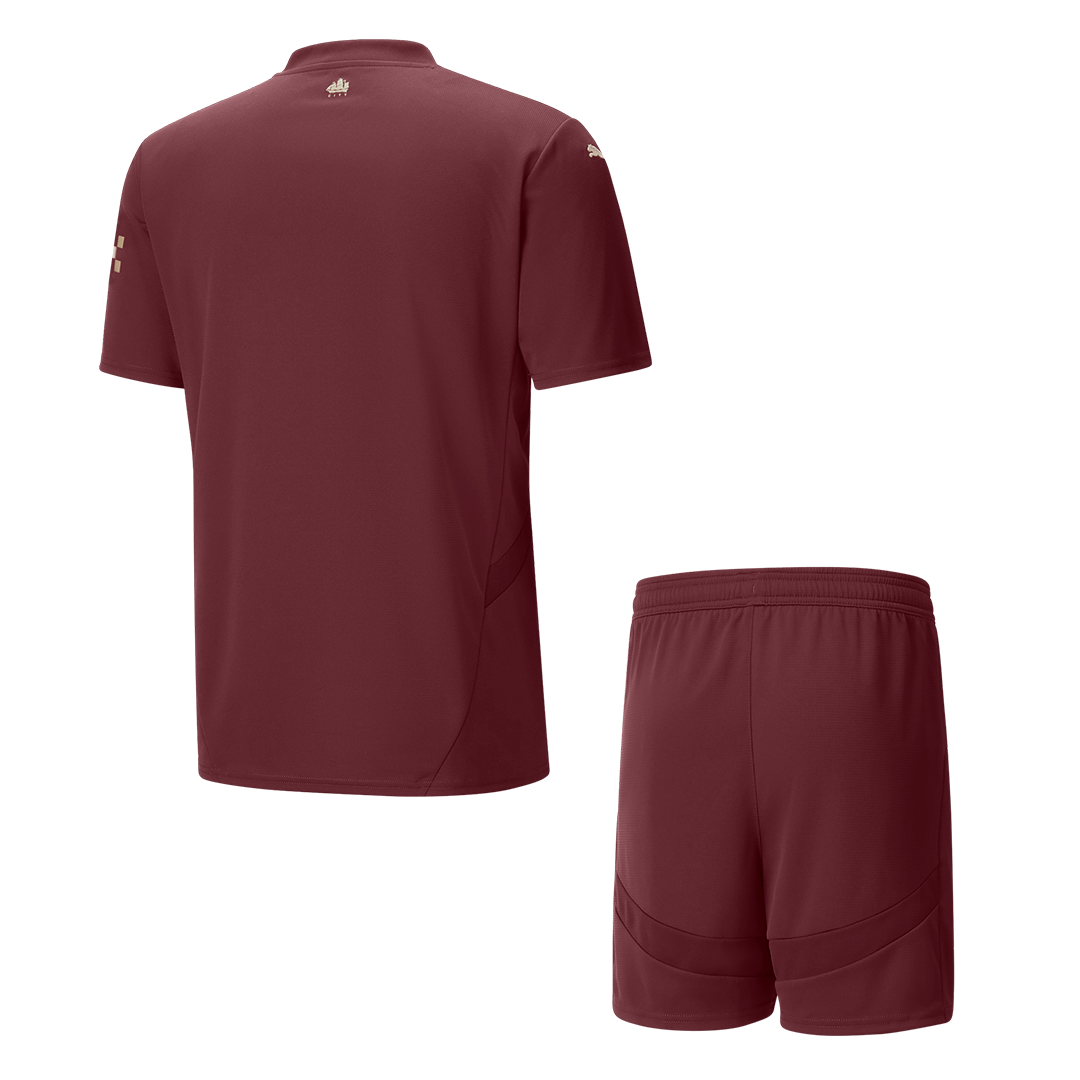 Manchester City Third Away Cheap Soccer Jersey Kit(Jersey+Shorts) 2024/25 Go Soccer World Shop
