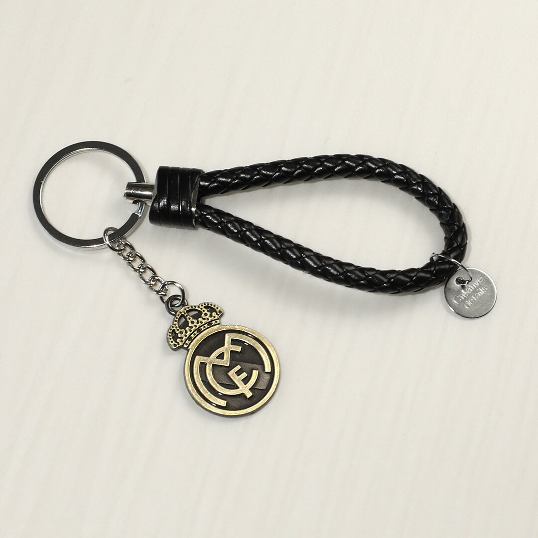 Real Madrid Logo Soccer Key Chain Go Soccer World Shop