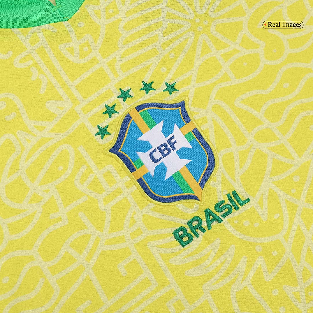 RAPHINHA #11 Brazil Home Cheap Soccer Jersey Copa America 2024 Go Soccer World Shop