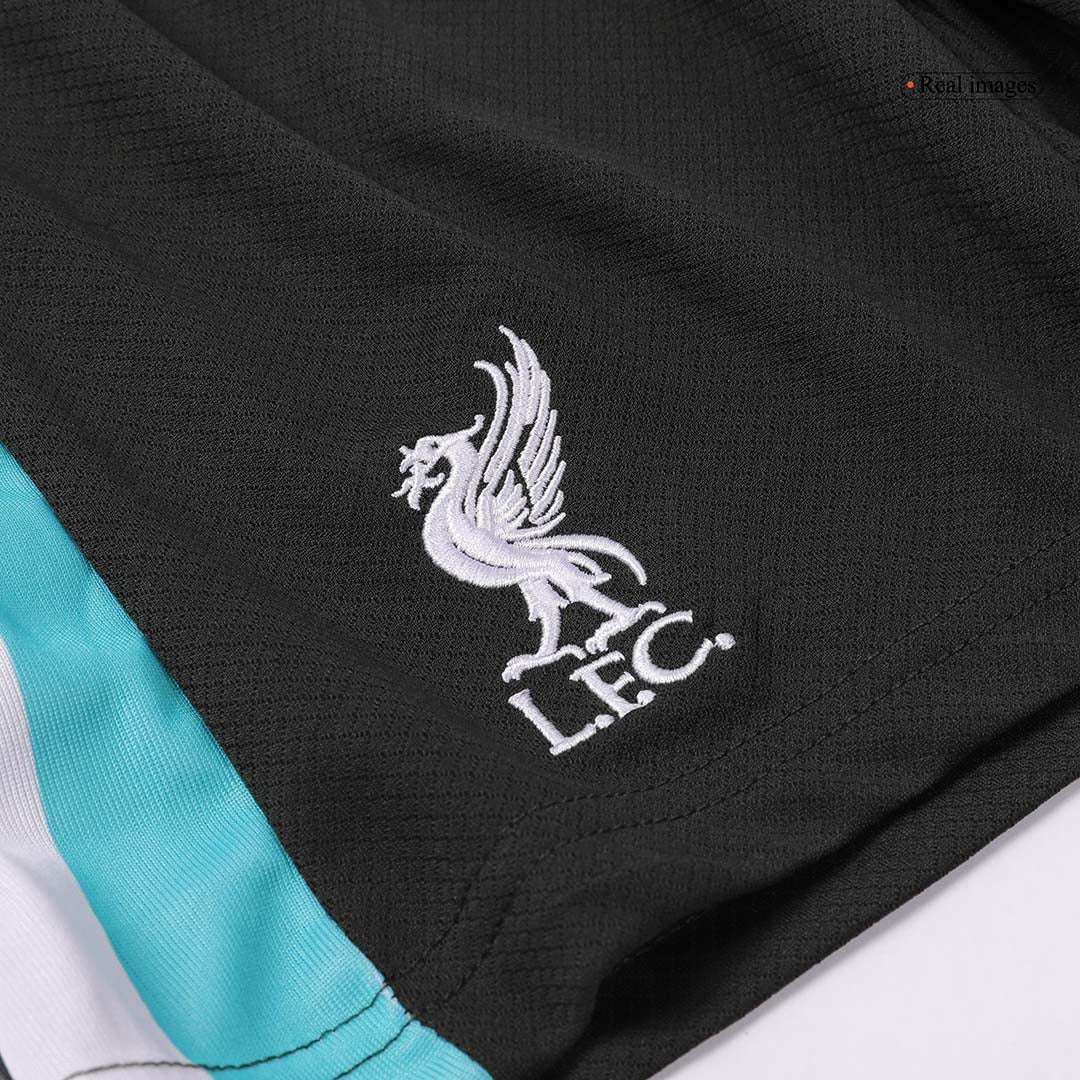Kid's Liverpool Away Cheap Soccer Jersey Kit(Jersey+Shorts+Socks) 2024/25 Go Soccer World Shop