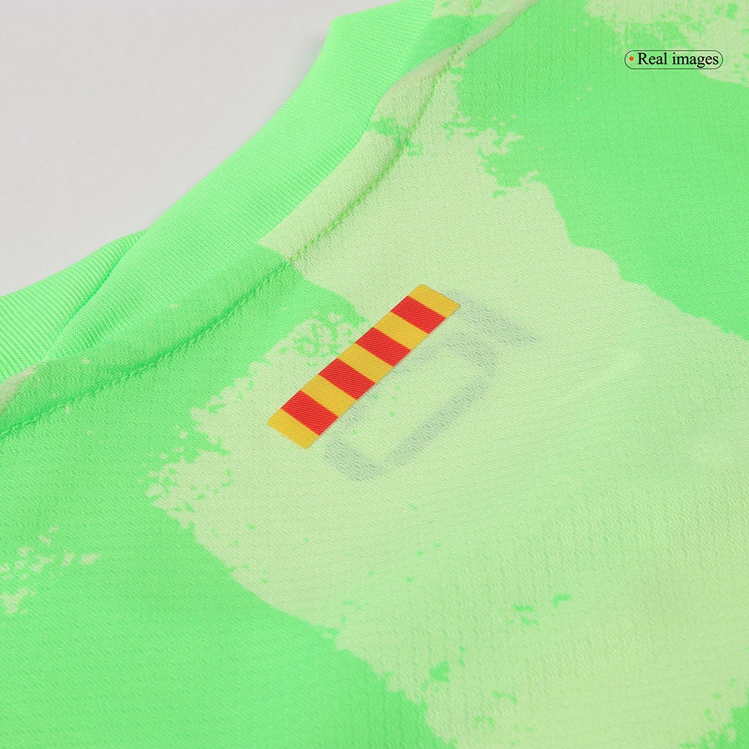 LAMINE YAMAL #19 Barcelona Third Away Cheap Soccer Jersey 2024/255 - UCL?Spotify Logo Without Text? Go Soccer World Shop