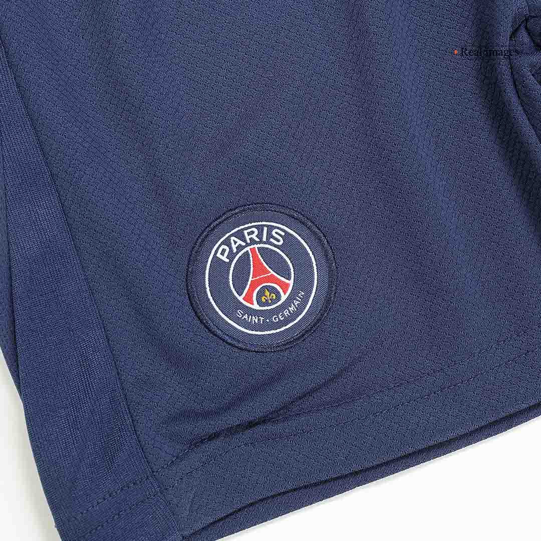 Kid's PSG Home Soccer Jersey Kit(Jersey+Shorts) 2024/25 Go Soccer World Shop