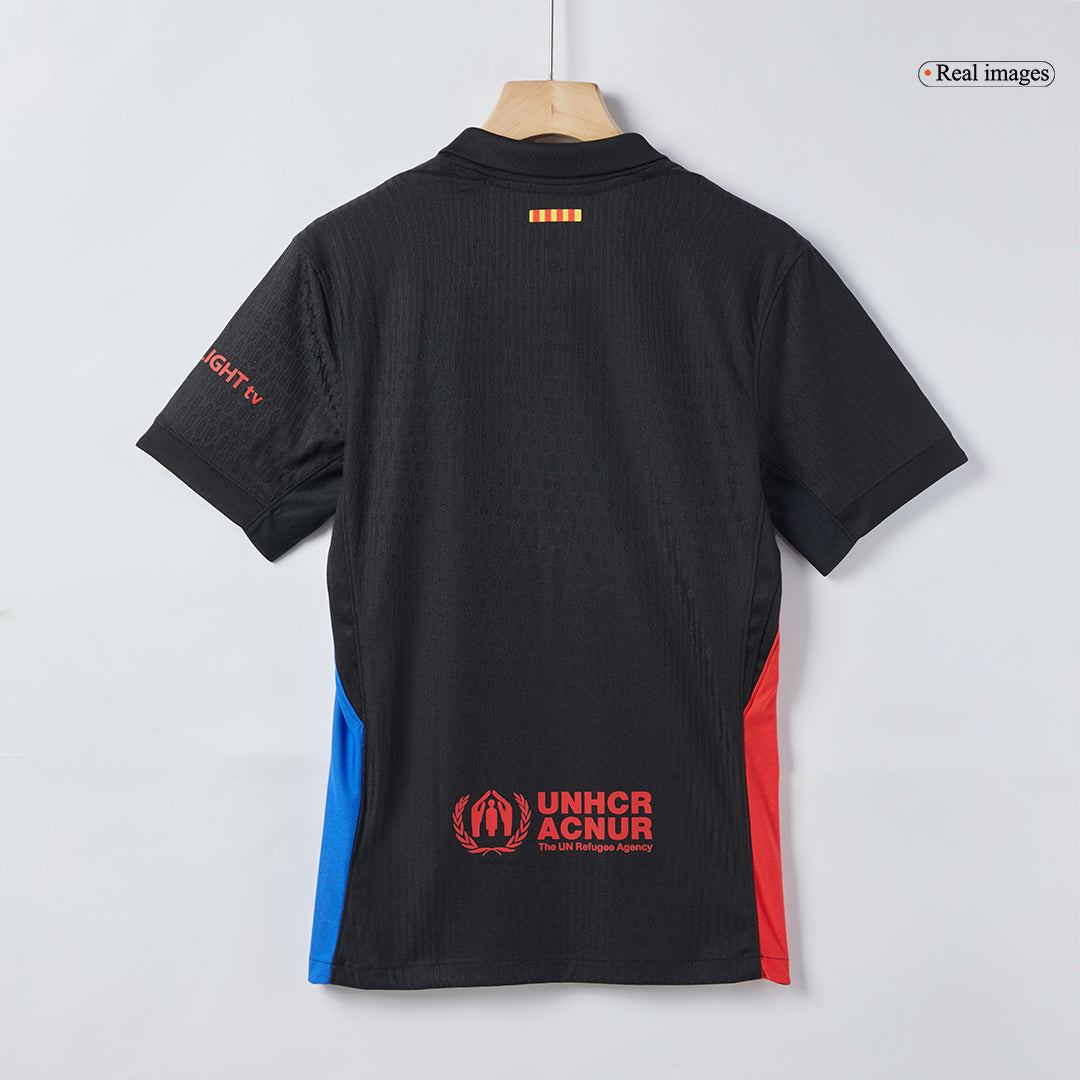 Player Version Barcelona Away Cheap Soccer Jersey 2024/25 Go Soccer World Shop