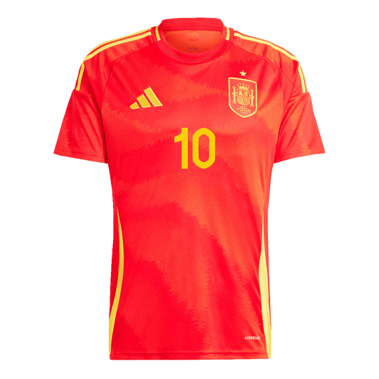 LAMINE YAMAL #10 Spain Home Cheap Soccer Jersey Euro 2024 Go Soccer World Shop