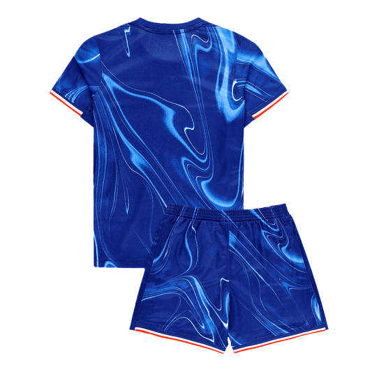 Kid's Chelsea Home Cheap Soccer Jersey Kit(Jersey+Shorts) 2024/25 Go Soccer World Shop
