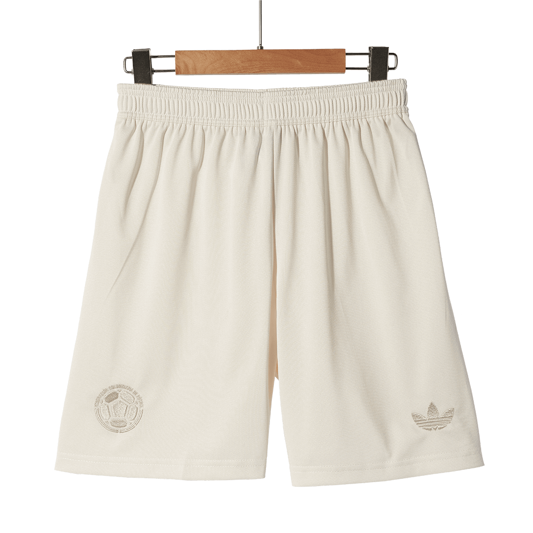 Colombia Soccer Shorts 2024 - 100th Anniversary Go Soccer World Shop