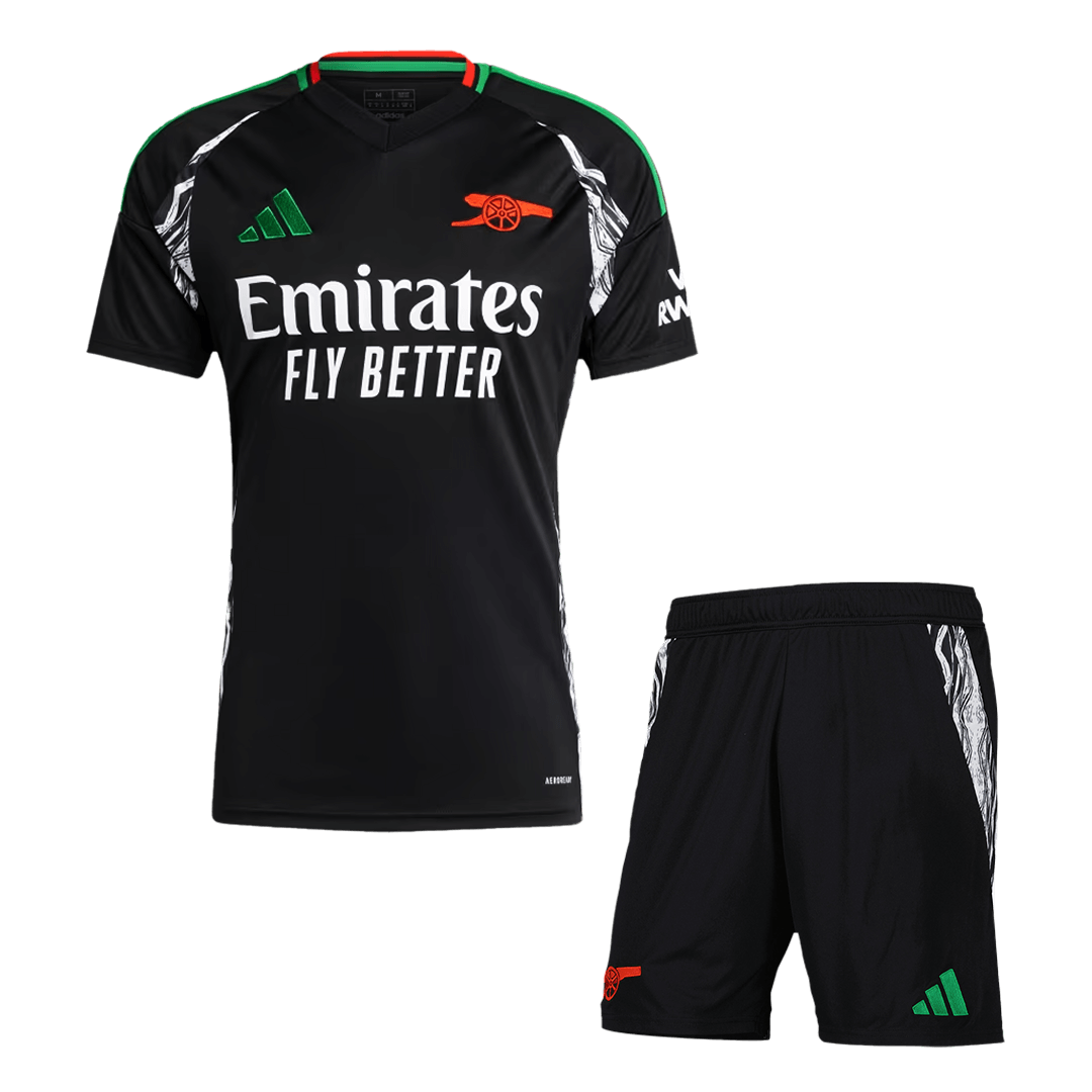 Arsenal Away Cheap Soccer Jersey Kit(Jersey+Shorts) 2024/25 Go Soccer World Shop