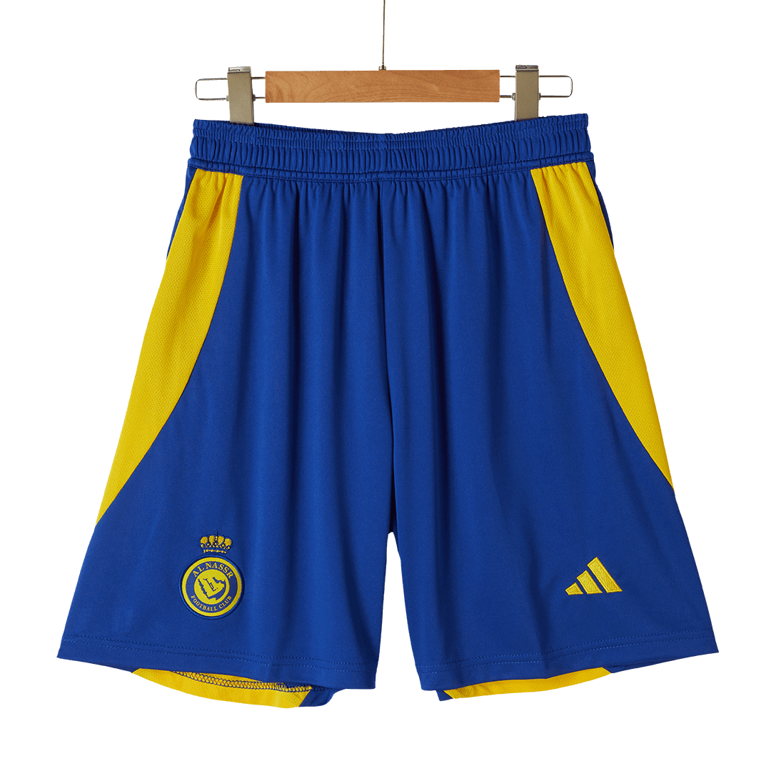 Al Nassr Home Soccer Shorts 2024/25 Go Soccer World Shop