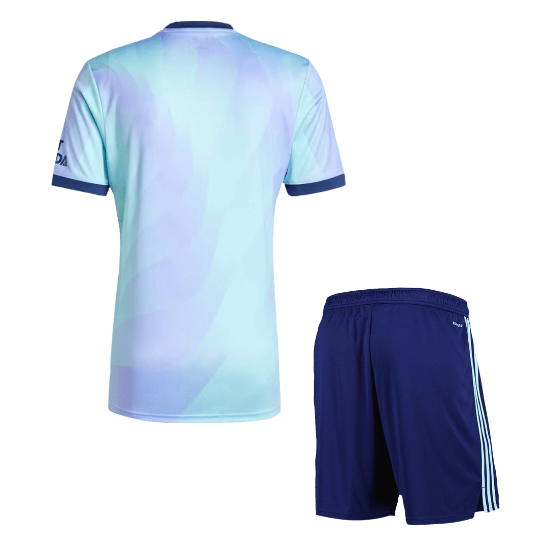 Arsenal Third Away Cheap Soccer Jersey Kit(Jersey+Shorts) 2024/25 Go Soccer World Shop