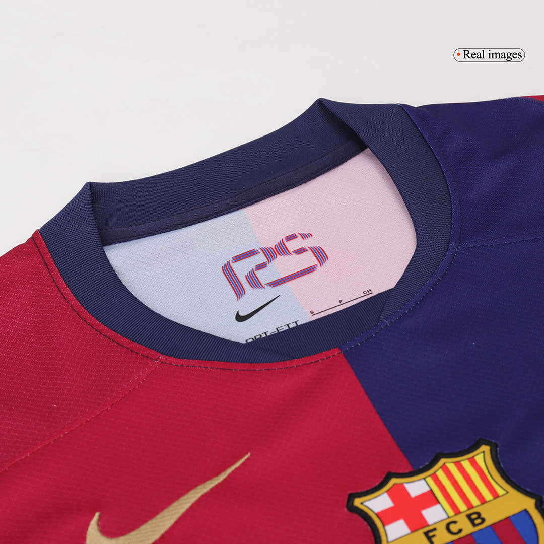 Barcelona Home Cheap Soccer Jersey Kit(Jersey+Shorts) 2024/25 Go Soccer World Shop