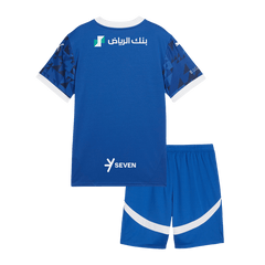 Kid's Al Hilal SFC Home Cheap Soccer Jersey Kit(Jersey+Shorts) 2024/25 Go Soccer World Shop