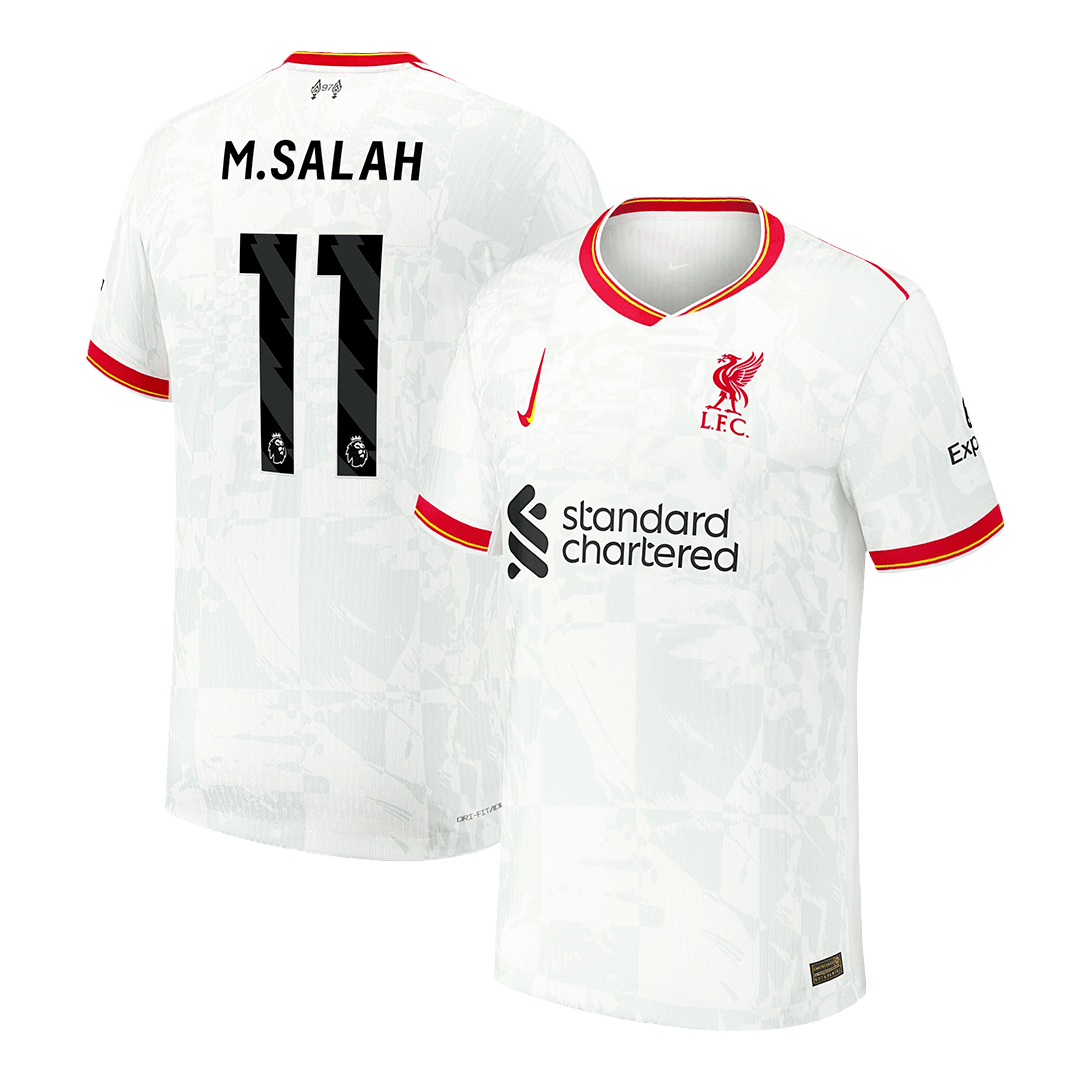 Player Version M.SALAH #11 Liverpool Third Away Cheap Soccer Jersey 2024/25 Go Soccer World Shop