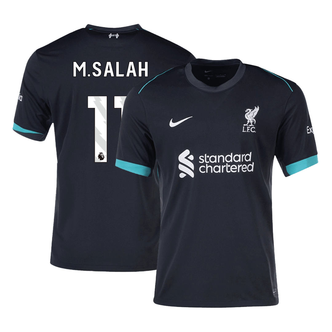 M.SALAH #11 Liverpool Away Cheap Soccer Jersey 2024/25 Go Soccer World Shop