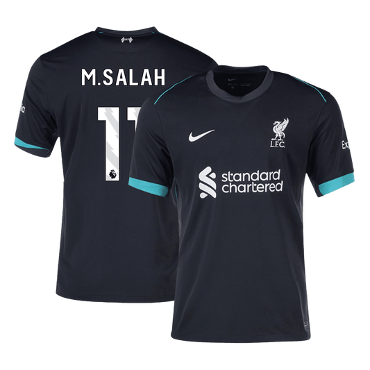 M.SALAH #11 Liverpool Away Cheap Soccer Jersey 2024/25 Go Soccer World Shop