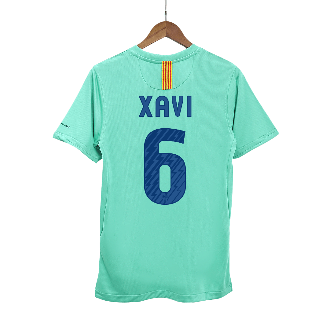 Retro XAVI #6 2010/11 Barcelona Away Cheap Soccer Jersey Go Soccer World Shop