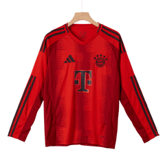 Bayern Munich Home Long Sleeve Cheap Soccer Jersey 2024/25 Go Soccer World Shop
