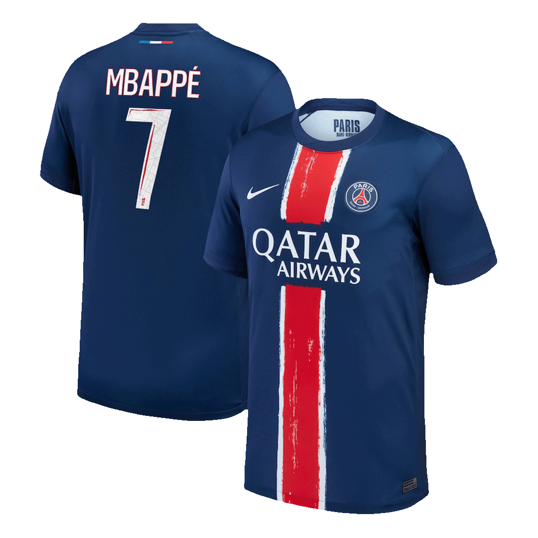 MBAPPE #7 PSG Home Soccer Jersey 2024/25 Go Soccer World Shop