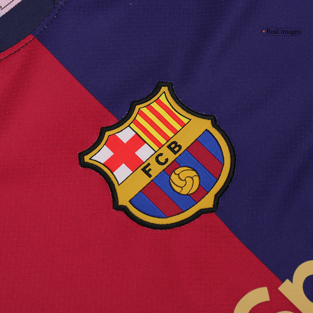 Barcelona Home Cheap Soccer Jersey Kit(Jersey+Shorts) 2024/25 Go Soccer World Shop