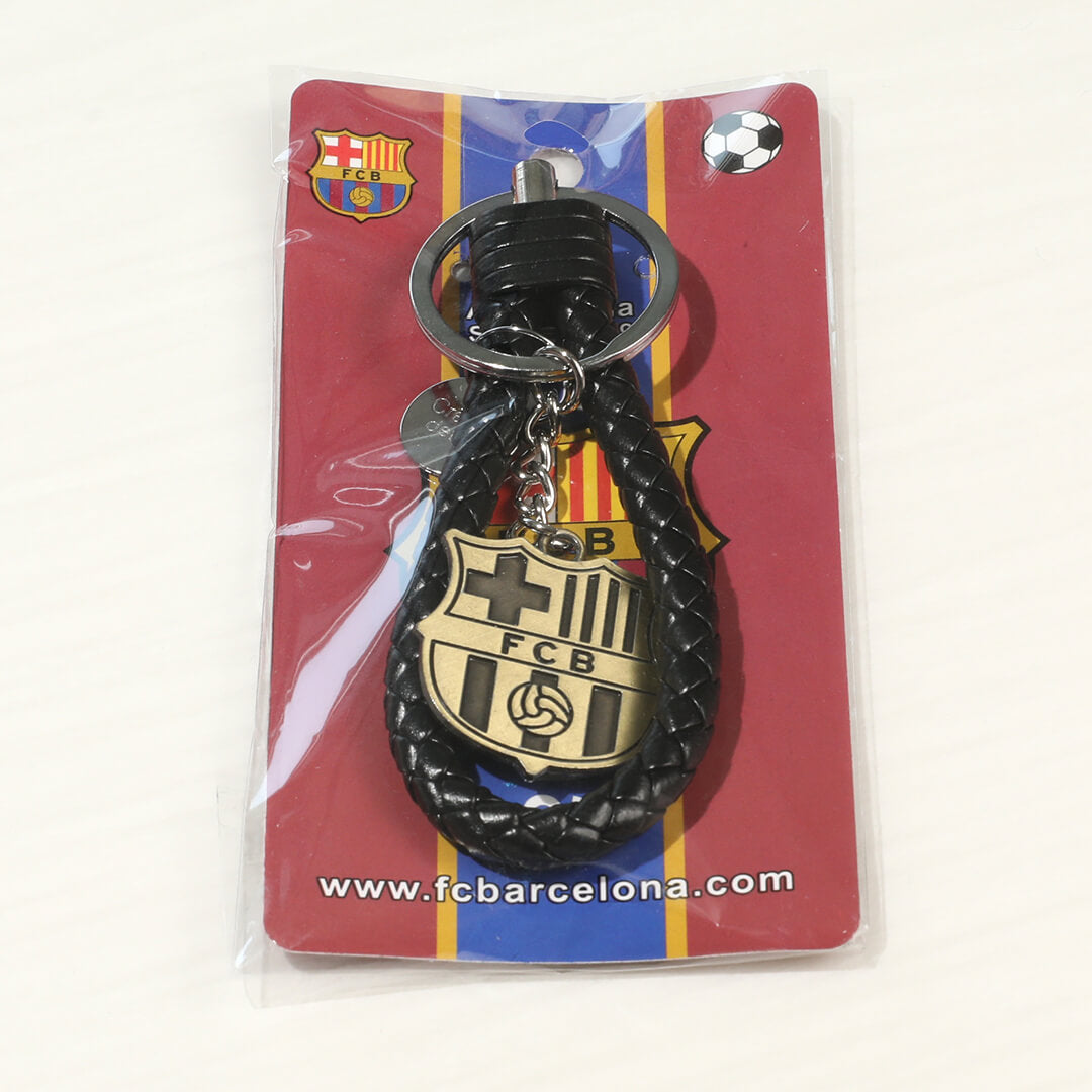 Barcelona Logo Soccer Key Chain Go Soccer World Shop