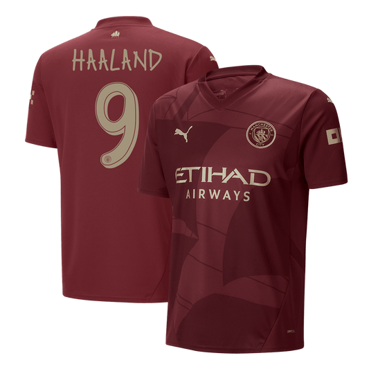 HAALAND #9 Manchester City Third Away Cheap Soccer Jersey 2024/25 - UCL Go Soccer World Shop