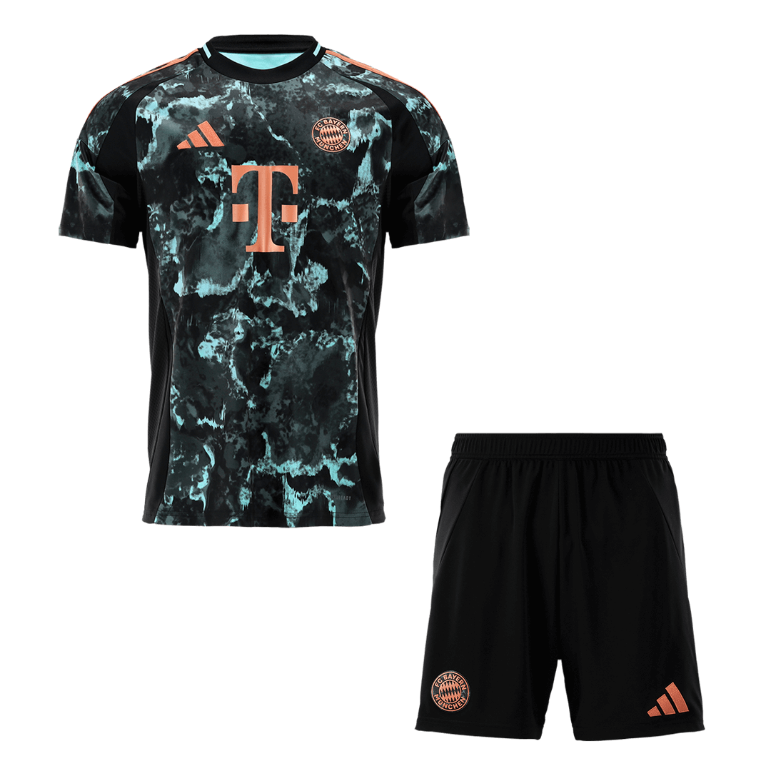 Bayern Munich Away Cheap Soccer Jersey Kit(Jersey+Shorts) 2024/25 Go Soccer World Shop