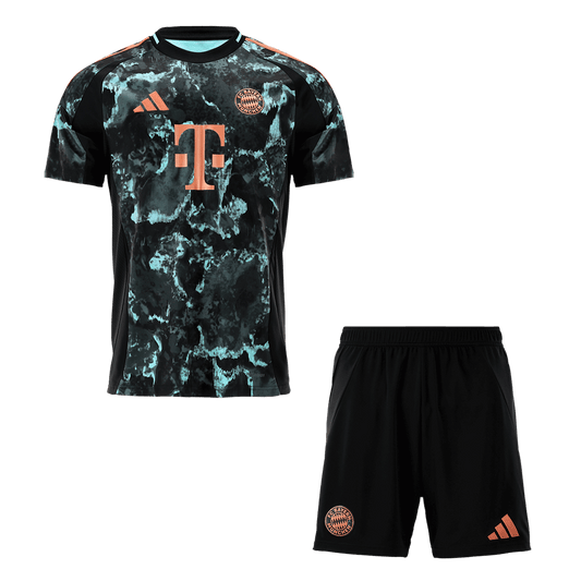 Bayern Munich Away Cheap Soccer Jersey Kit(Jersey+Shorts) 2024/25 Go Soccer World Shop