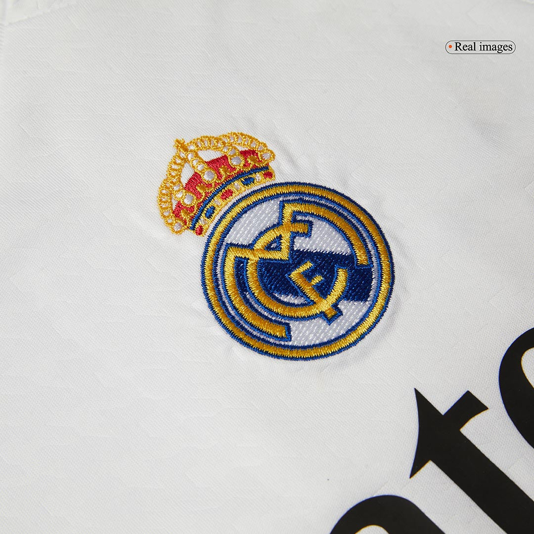 Kid's Real Madrid Home Soccer Jersey Kit(Jersey+Shorts) 2024/25 Go Soccer World Shop