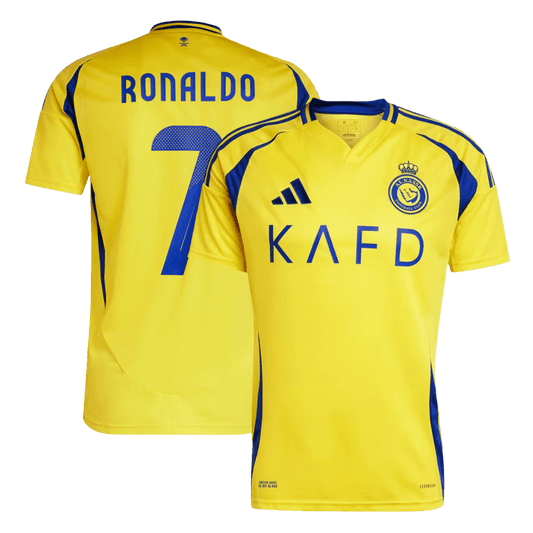 RONALDO #7 Al Nassr Home Cheap Soccer Jersey 2024/25 - ACL Go Soccer World Shop