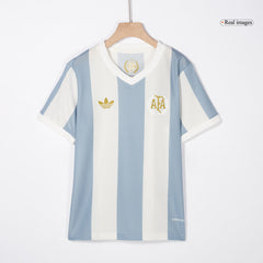 Kid's Argentina Cheap Soccer Jersey Kit(Jersey+Shorts) 2024 - 50th Anniversary Go Soccer World Shop