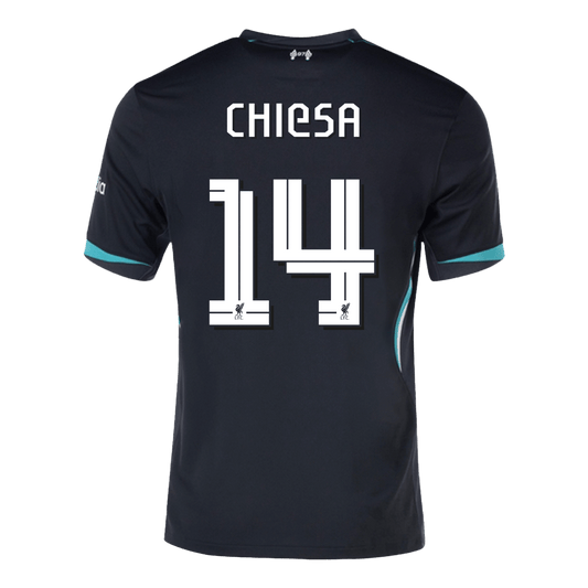 CHIESA #14 Liverpool Away Cheap Soccer Jersey 2024/25 - UCL Go Soccer World Shop