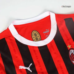 Kid's AC Milan Home Cheap Soccer Jersey Kit(Jersey+Shorts) 2024/25 Go Soccer World Shop