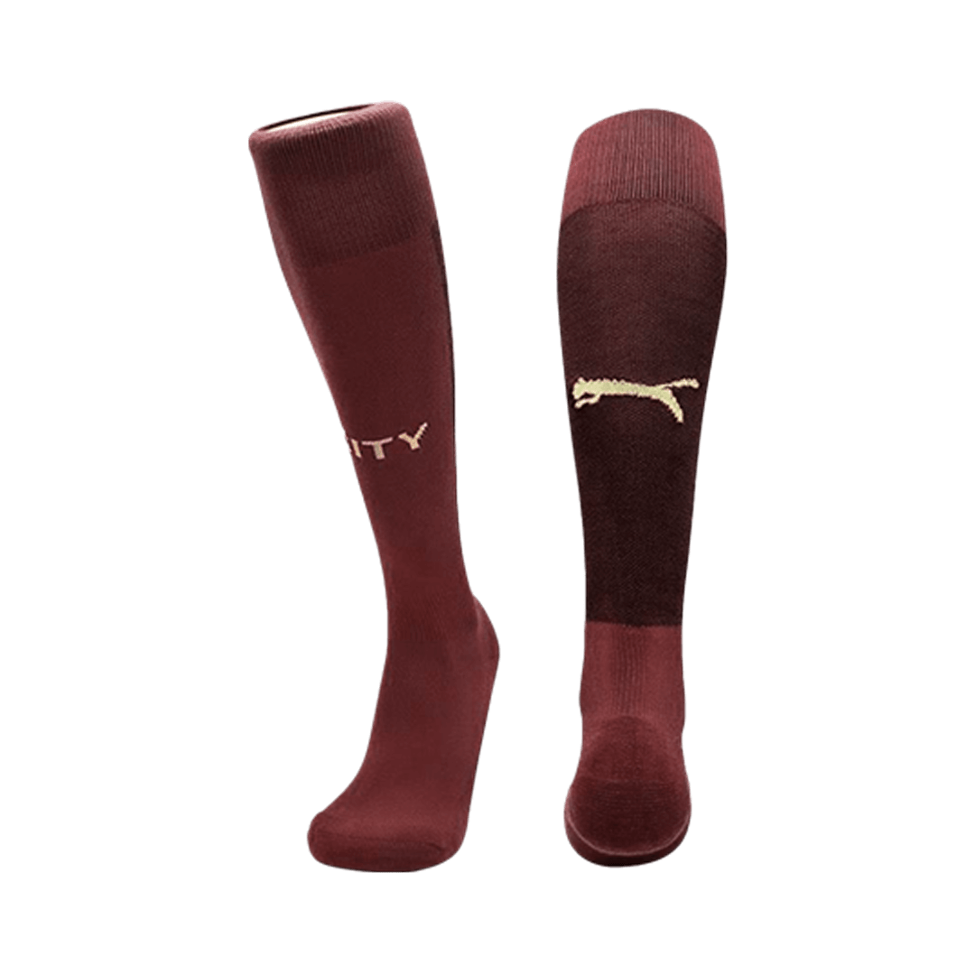 Manchester City Third Away Soccer Socks 2024/25 Go Soccer World Shop