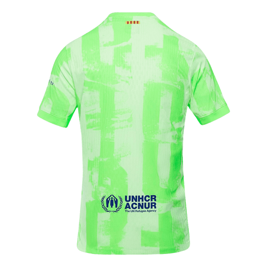 Player Version Barcelona Third Away Cheap Soccer Jersey 2024/25-?Spotify Logo Without Text? Go Soccer World Shop