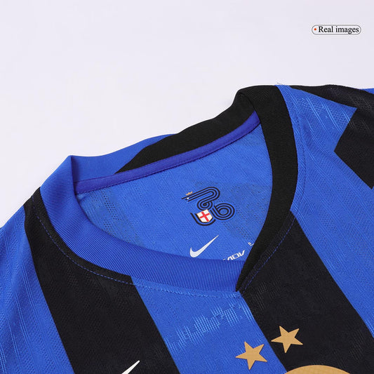 Player Version LAUTARO #10 Inter Milan Home Cheap Soccer Jersey 2024/25 Go Soccer World Shop