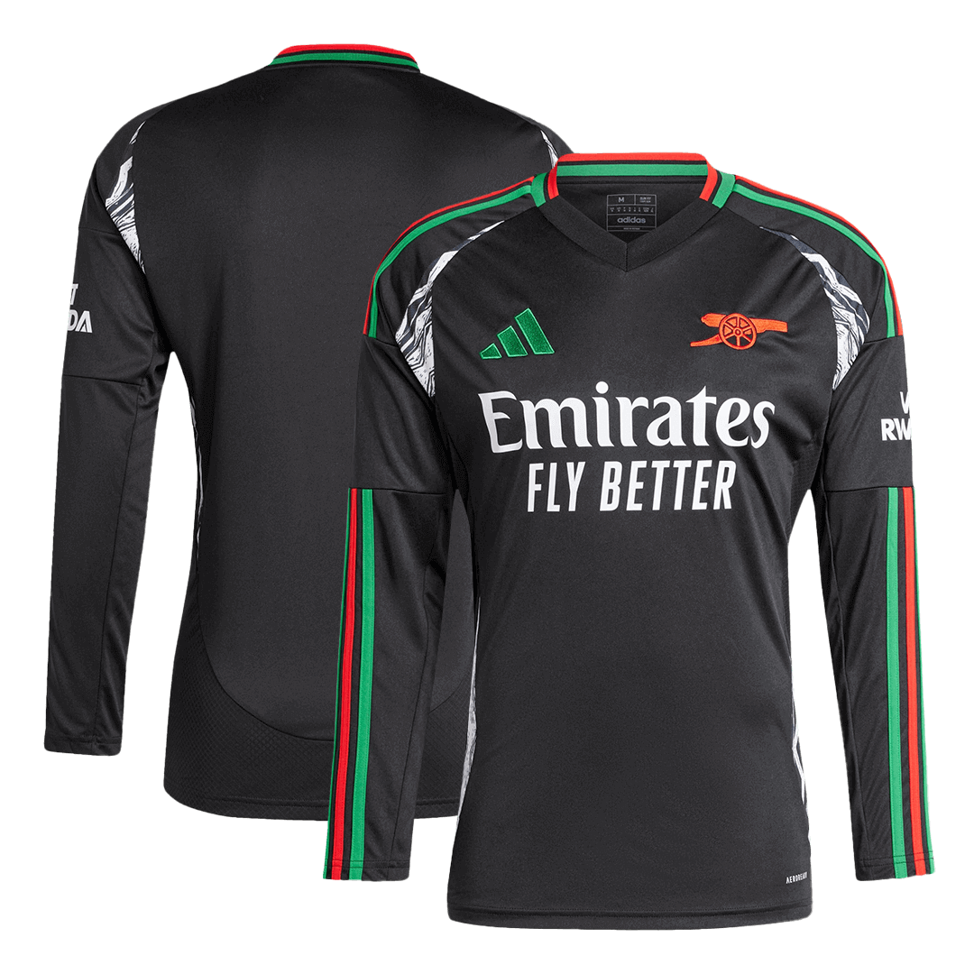 Arsenal Away Long Sleeve Cheap Soccer Jersey 2024/25 Go Soccer World Shop