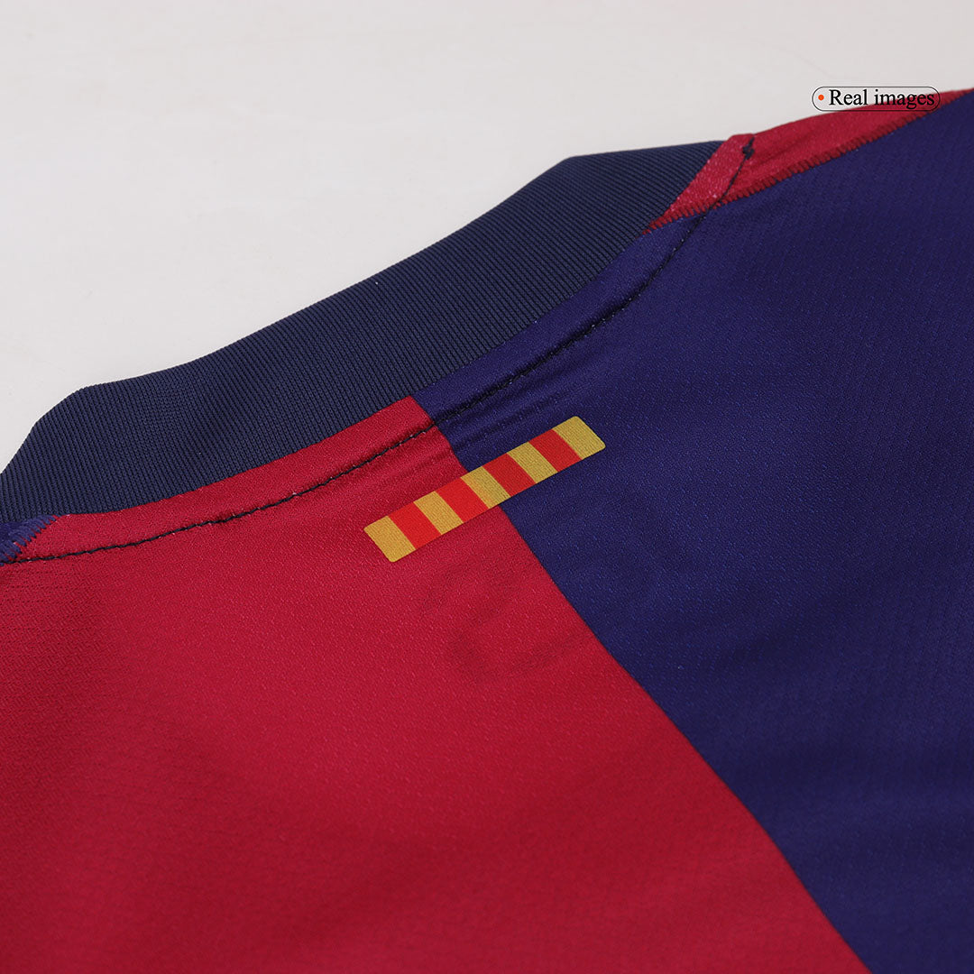 Barcelona Home Cheap Soccer Jersey Kit(Jersey+Shorts) 2024/25 Go Soccer World Shop
