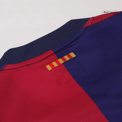 Barcelona Home Cheap Soccer Jersey Kit(Jersey+Shorts) 2024/25 Go Soccer World Shop