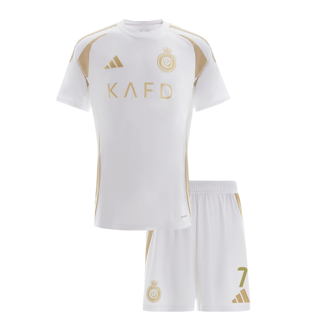 Kid's RONALDO #7 Al Nassr Third Away Cheap Soccer Jersey Kit(Jersey+Shorts) 2024/25 - ACL Go Soccer World Shop