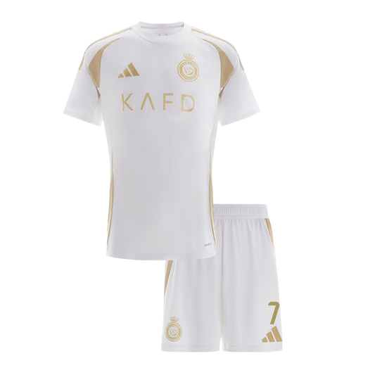 Kid's RONALDO #7 Al Nassr Third Away Cheap Soccer Jersey Kit(Jersey+Shorts) 2024/25 Go Soccer World Shop
