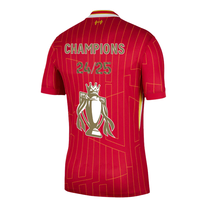 Player Version Liverpool FC Home Soccer Jersey 2024/25 | Premier League Champions Go Soccer World Shop