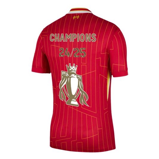 Liverpool FC Home Soccer Jersey 2024/25 | Premier League Champions Go Soccer World Shop