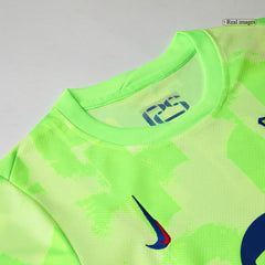 Kid's Barcelona Third Away Cheap Soccer Jersey Kit(Jersey+Shorts+Socks) 2024/25- UCL (Spotify Logo Without Text) Go Soccer World Shop